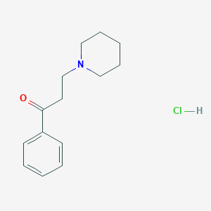 molecular formula C14H20ClNO B113696 3-Piperidinopropiophenone hydrochloride CAS No. 886-06-6