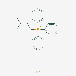 molecular formula C₂₃H₂₄BrP B113698 (3-Methylbut-2-enyl)triphenylphosphonium bromide CAS No. 1530-34-3