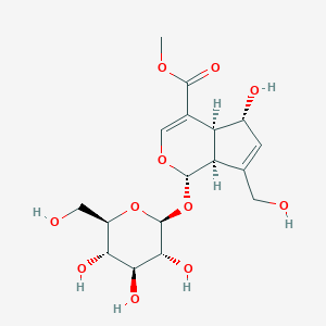 molecular formula C17H24O11 B113735 Feretoside CAS No. 27530-67-2