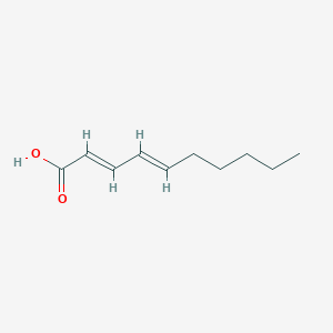 molecular formula C10H16O2 B113737 (2E,4E)-2,4-癸二烯酸 CAS No. 30361-33-2