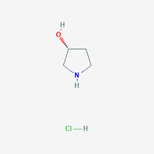 molecular formula C4H10ClNO B113747 (R)-3-Hydroxypyrrolidine hydrochloride CAS No. 104706-47-0
