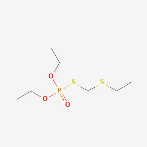 molecular formula C7H17O3PS2 B113761 Phoratoxon CAS No. 2600-69-3