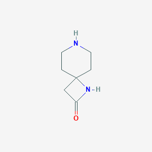 molecular formula C7H12N2O B113853 1,7-Diazaspiro[3.5]nonan-2-one CAS No. 1235440-17-1