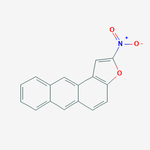 molecular formula C16H9NO3 B011386 Anthra(2,1-b)furan, 2-nitro- CAS No. 104662-19-3