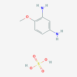 molecular formula C7H12N2O5S B113886 2,4-Diaminoanisole sulfate CAS No. 39156-41-7