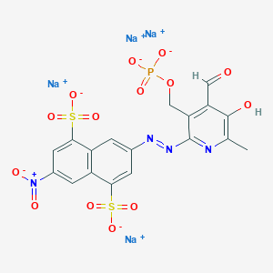 molecular formula C18H15N4NaO14PS2 B1139075 Ppnds CAS No. 1021868-77-8
