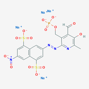 molecular formula C18H11N4Na4O14PS2 B1139075 Ppnds CAS No. 1021868-77-8