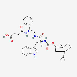 molecular formula C35H44N4O6 B1139079 PD 135158 CAS No. 130285-87-9