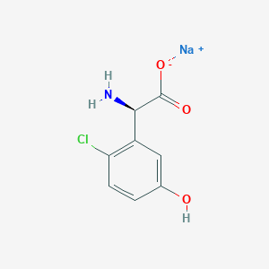 molecular formula C8H7ClNNaO3 B1139088 CHPG Sodium salt 