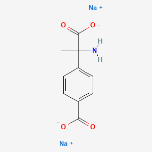 molecular formula C10H9NNa2O4 B1139089 (RS)-MCPG disodium salt CAS No. 1303994-09-3