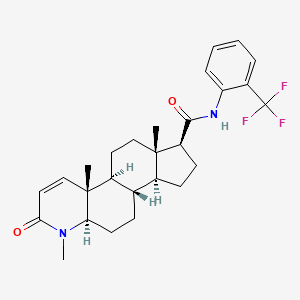 molecular formula C27H33F3N2O2 B1139093 Tfm-4AS-1 CAS No. 188589-61-9