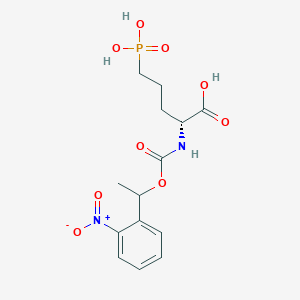 molecular formula C14H19N2O9P B1139102 NPEC-caged-D-AP5 