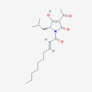 molecular formula C20H31NO4 B1139114 Reutericyclin CAS No. 303957-69-9