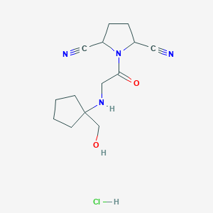 molecular formula C14H20N4O2.HCl B1139115 DPPI 1c hydrochloride CAS No. 866396-34-1