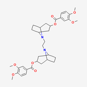 molecular formula C34H44N2O8 B1139125 Convolvidine CAS No. 50656-81-0