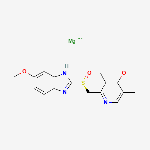 molecular formula C17H19MgN3O3S B1139132 Esomeprazole magnesium salt 