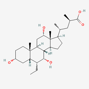 molecular formula C27H46O5 B1139134 INT-777 R-enantiomer 