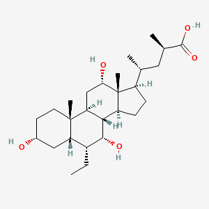 molecular formula C27H46O5 B1139134 INT-777 R-enantiomer CAS No. 1198786-98-9