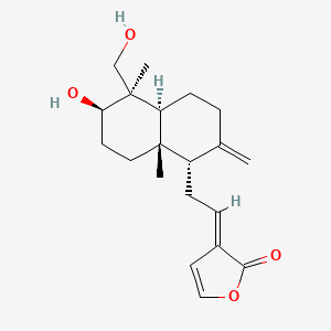 molecular formula C20H28O4 B1139154 脱氢穿心莲内酯 CAS No. 134418-28-3