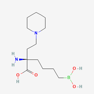 molecular formula C13H27BN2O4 B1139155 Arginase inhibitor 1 