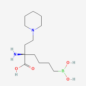 molecular formula C13H27BN2O4 B1139155 精氨酸酶抑制剂 1 CAS No. 1345808-25-4