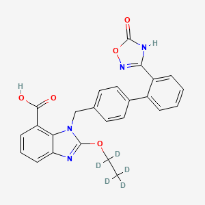 molecular formula C25H15D5N4O5 B1139157 Azilsartan D5 CAS No. 1346599-45-8