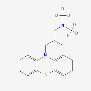 molecular formula C18H16D6N2S B1139158 Alimemazine D6 CAS No. 1346603-88-0