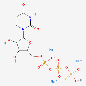molecular formula C9H12N2Na3O14P3S B1139188 UTPgammaS trisodium salt CAS No. 1266569-94-1