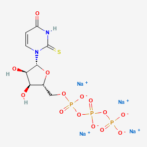 molecular formula C9H11N2Na4O14P3S B1139189 2-Thiouridine 5'-triphosphate tetrasodium salt CAS No. 1343364-70-4