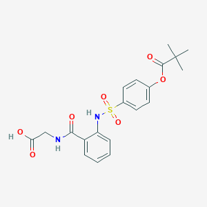 molecular formula C20H22N2O7S B011392 Sivelestat CAS No. 331731-18-1