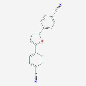 molecular formula C18H10N2O B113920 2,5-Bis(4-cyanophenyl)furan CAS No. 55368-37-1