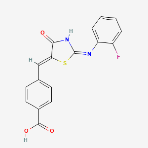 molecular formula C17H11FN2O3S B1139202 TC-G 1001 