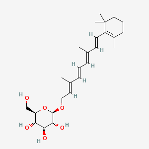 molecular formula C26H40O6 B1139209 Retinyl glucoside 