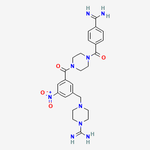 molecular formula C25H31N9O4 B1139215 CBB1003 CAS No. 1379573-88-2