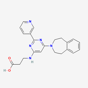 molecular formula C22H23N5O2 B1139221 GSK-J2 CAS No. 1394854-52-4