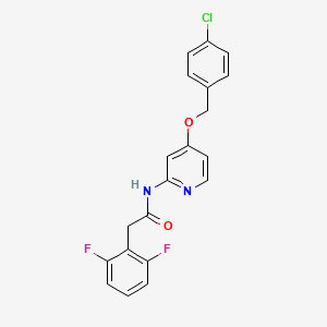 molecular formula C20H15ClF2N2O2 B1139236 Cpda 