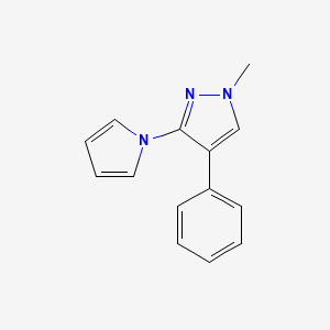 molecular formula C14H13N3 B1139272 PK7088 
