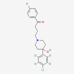 molecular formula C21H23ClFNO2 B1139291 Haloperidol-d4 CAS No. 1189986-59-1