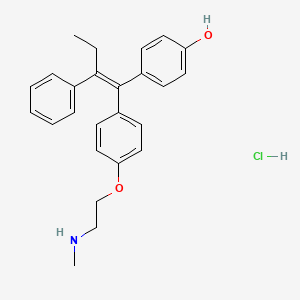 molecular formula C25H28ClNO2 B1139294 Endoxifen hydrochloride CAS No. 1197194-41-4