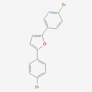 molecular formula C16H10Br2O B113933 2,5-Bis(4-bromophenyl)furan CAS No. 36710-35-7