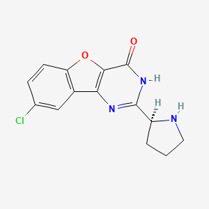 molecular formula C14H12ClN3O2 B1139334 XL413 CAS No. 1169558-38-6