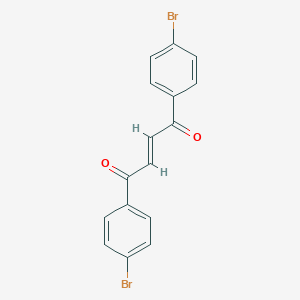 molecular formula C16H10Br2O2 B113938 (E)-1,4-bis(4-bromophenyl)but-2-ene-1,4-dione CAS No. 74322-80-8