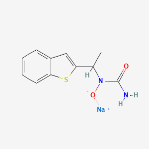 molecular formula C11H11N2NaO2S B1139380 Zileuton sodium 