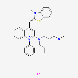 molecular formula C32H37IN4S B1139393 Dye 937 CAS No. 195199-04-3