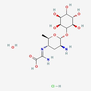 molecular formula C14H28ClN3O10 B1139401 Kasugamycin hydrochloride hydrate CAS No. 200132-83-8