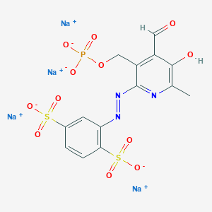 molecular formula C14H10N3Na4O12PS2 B1139407 iso-PPADS tetrasodium salt 