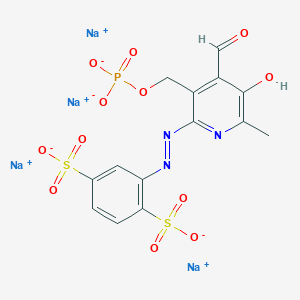 molecular formula C14H10N3Na4O12PS2 B1139407 iso-PPADS tetrasodium salt CAS No. 207572-67-6