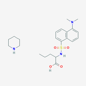 Dansyl-DL-norvaline piperidinium