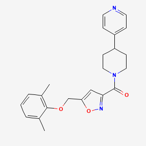 molecular formula C23H25N3O3 B1139421 Dafadine-A 