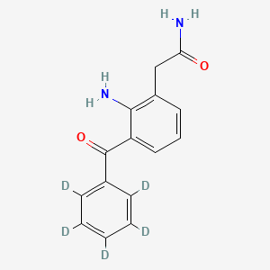 molecular formula C15H9D5N2O2 B1139435 Nepafenac-d5 CAS No. 1246814-53-8